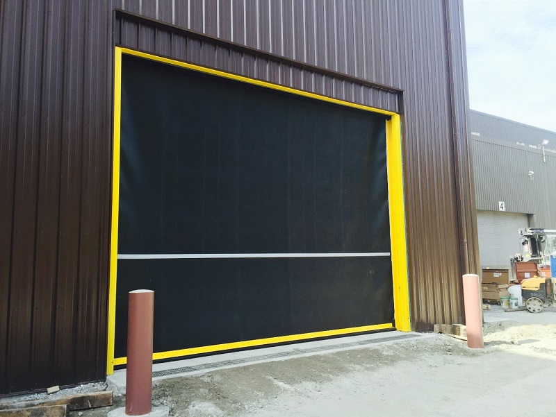 high speed rubber commercial door 