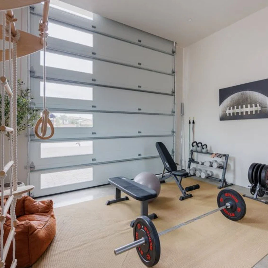garage gym conversion