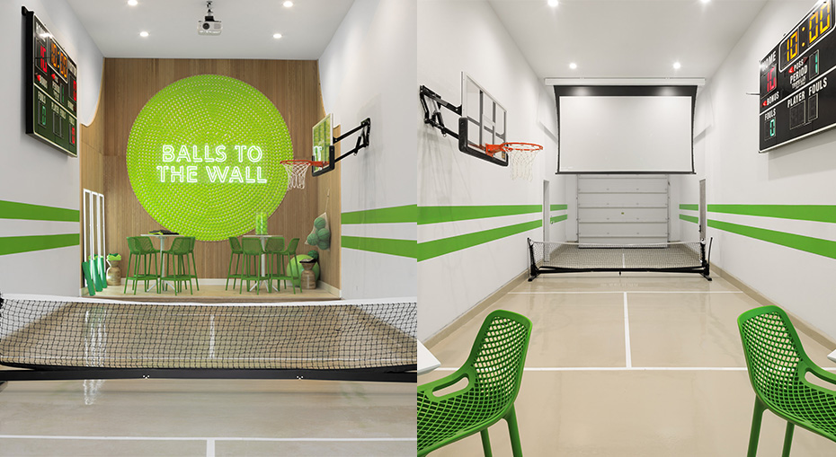 garage conversion pickleball court rv garage