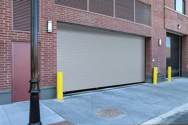 commercial rolling springless service door