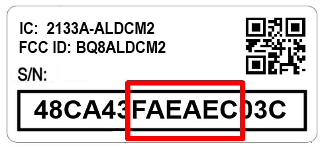code with serial numbers and qr code 