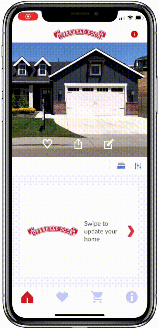 overhead door visualizer app gif