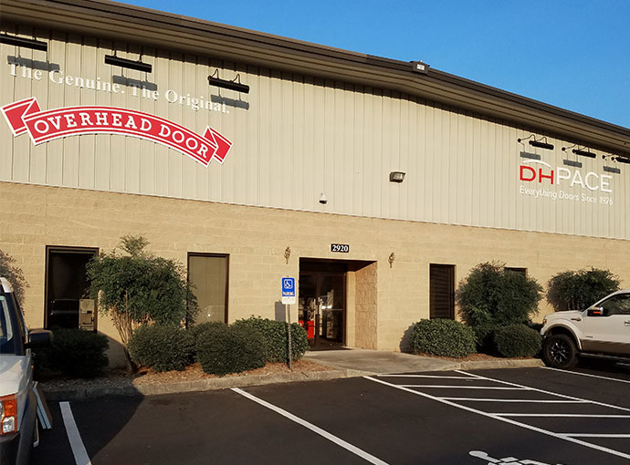 overhead door greenville storefront