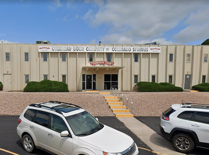overhead door company colorado springs storefront
