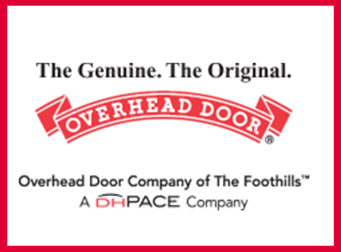 overhead door company of the foothills logo