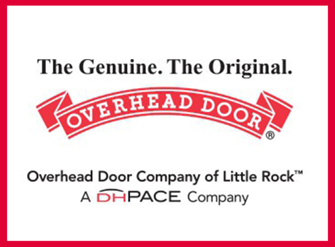 overhead door company little rock logo