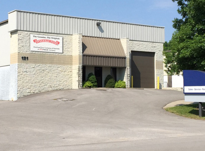 overhead door company of nashville store front