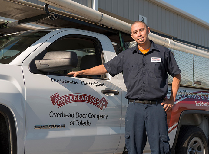 overhead door company of toledo employee