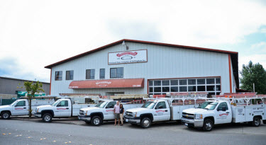 overhead door company bellingham storefront
