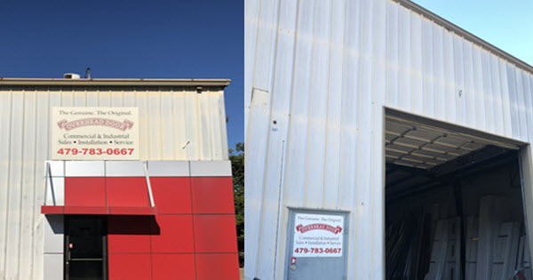 overhead door company fort smith warehouse