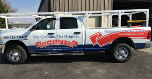 overhead door company fresno california crewtruck