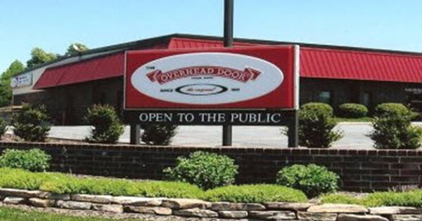 overhead door company greensboro north carolina storefront