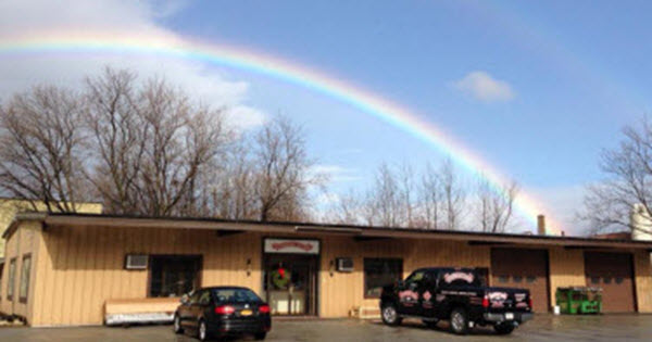 overhead door company rutland vermont storefront