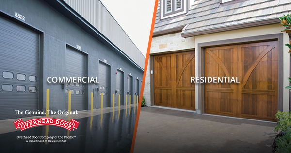 overhead door company commercial and residential webpage