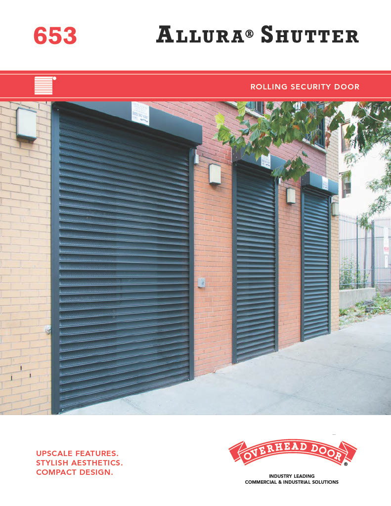 allura shutter brochure cover