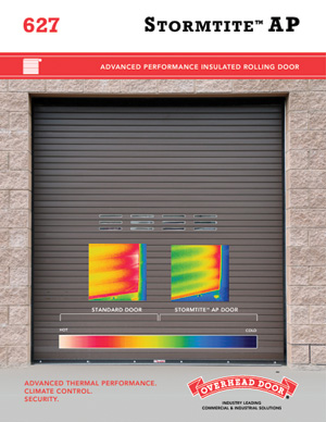 insulated rolling door brochure cover