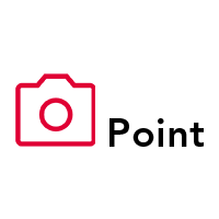 camera icon and point