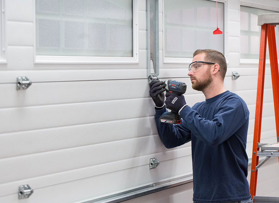 technician garage installation