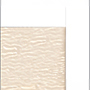 almond and white color swatch of wind load door