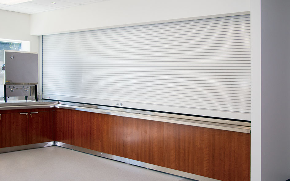 commercial rolling counter door