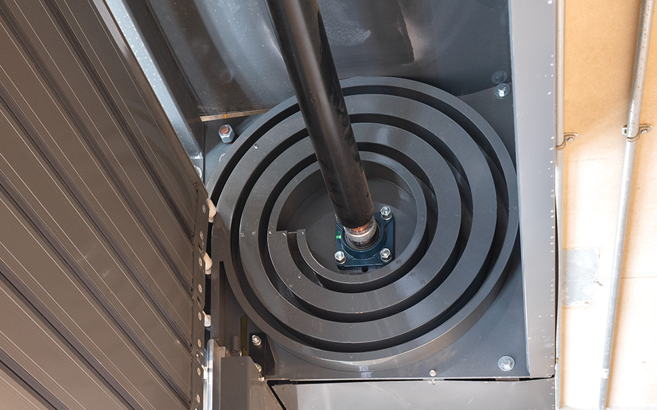 high speed metal commercial door
