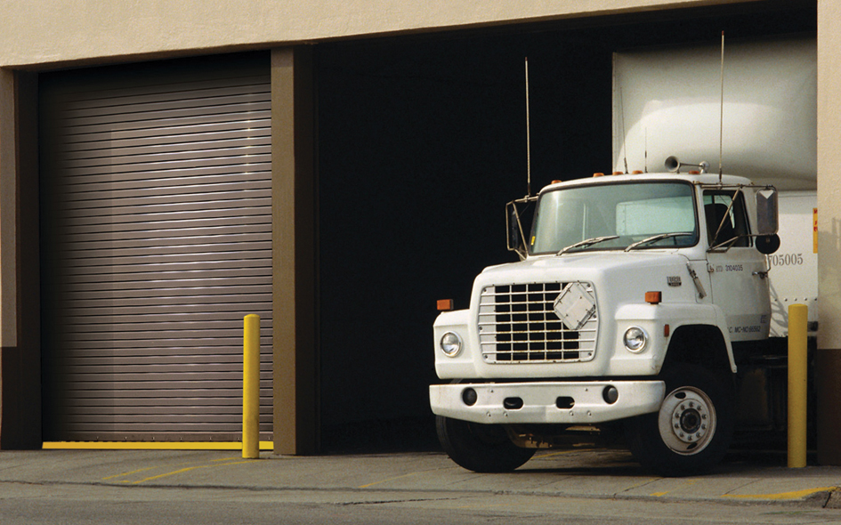 rolling steel service door