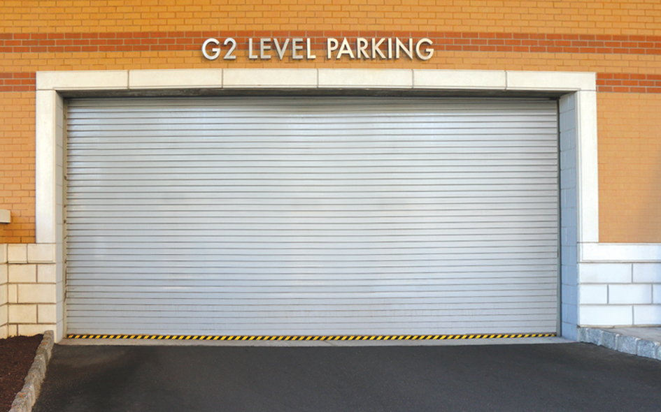 rolling steel service door