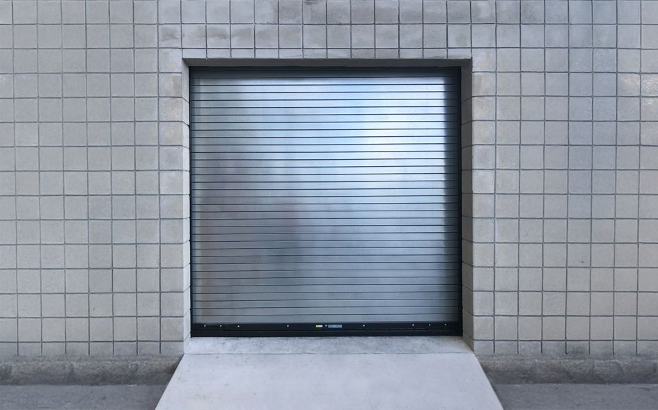 rolling steel service door