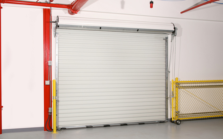 rolling sheet commercial door