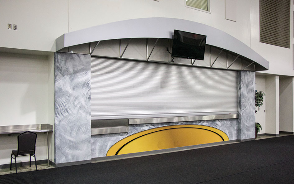 commercial rolling counter door