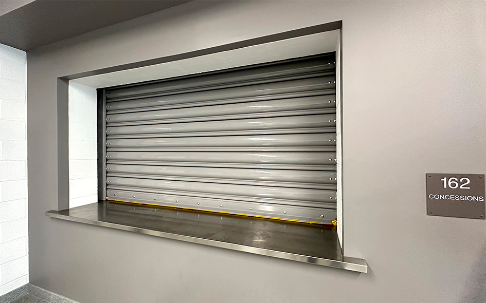 rolling steel storm shelter door