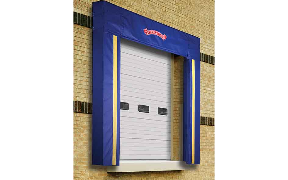 foam dock shelter garage door