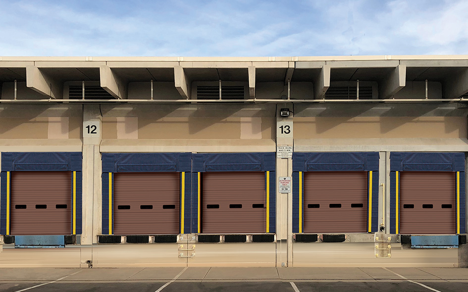 sectional warehouse commercial doors