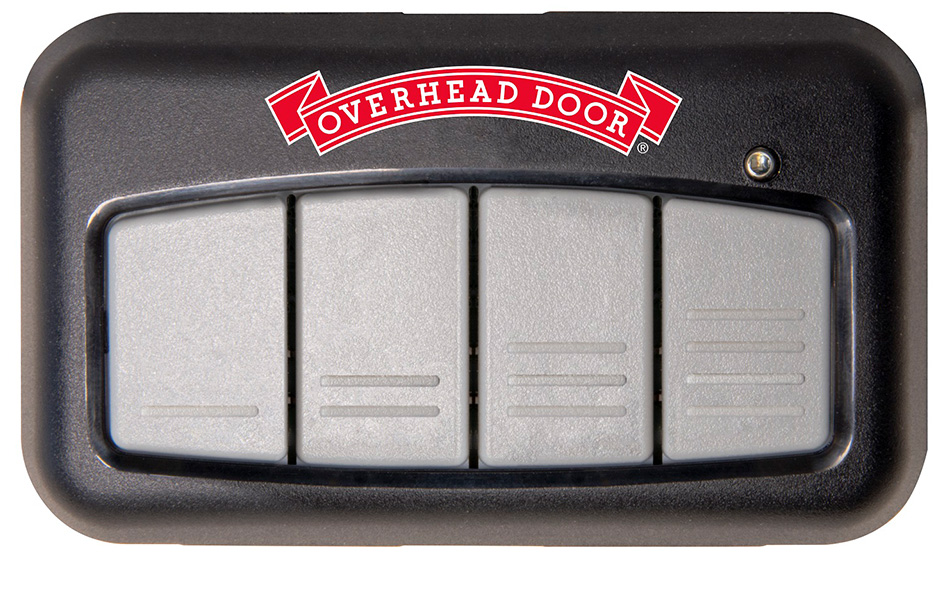 four button garage door remote