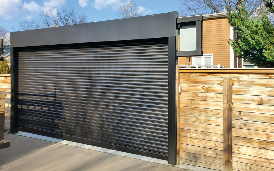 bronze residential exterior shutter