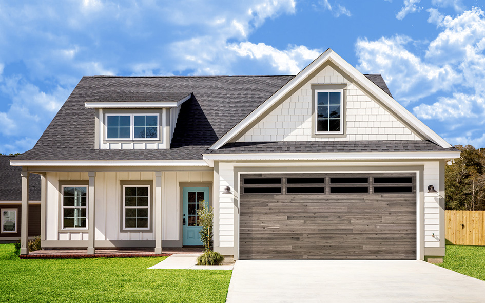 beach wood wood grain garage door